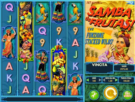 samba de frutas slots real money